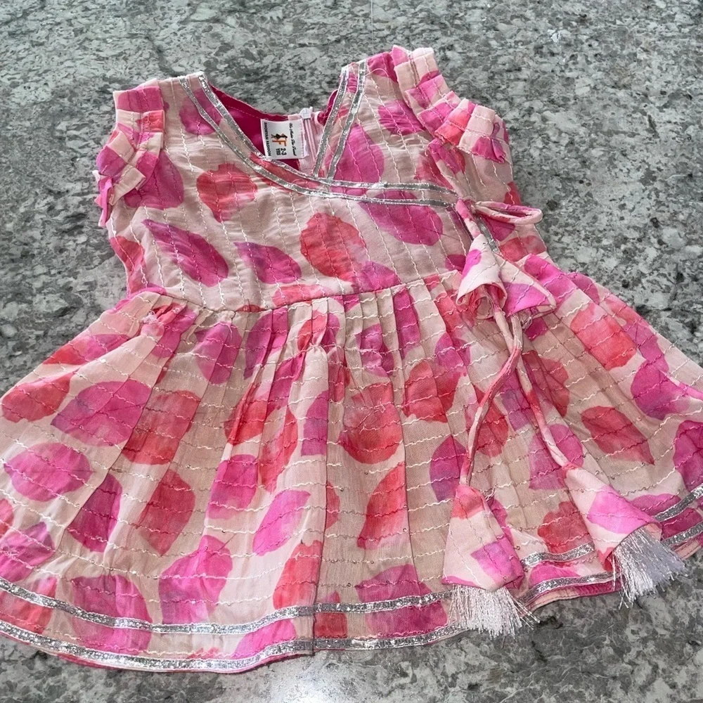 Pink Polka Dot Kids Matching Set size 2/3 T girls